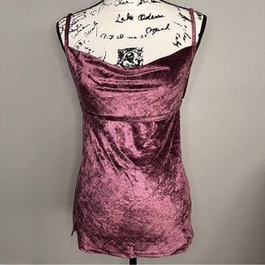 Free People All Night Velvet Camisole